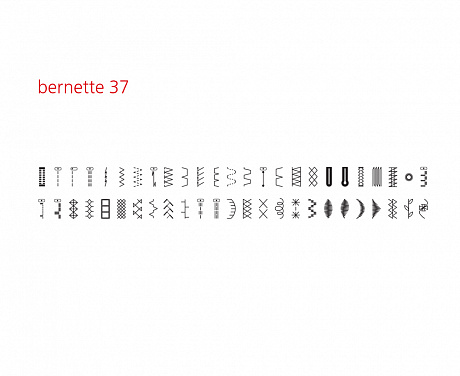 Бытовая швейная машина Bernette b37, Швейцария